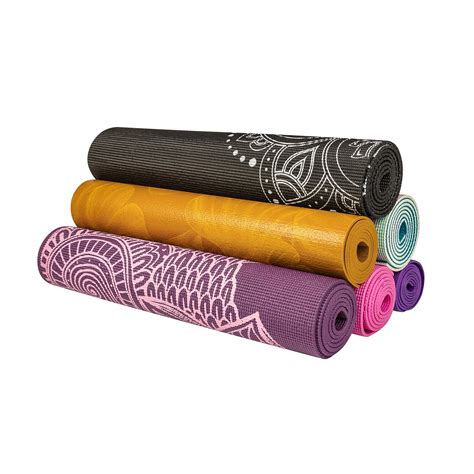 Fitness Anti Slip Eco Friendly Custom Logo Foldable PVC Yoga Mat