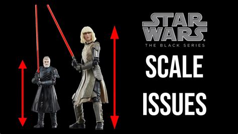 Ep372 Black Series Baylan And Shin SCALE ISSUES YouTube