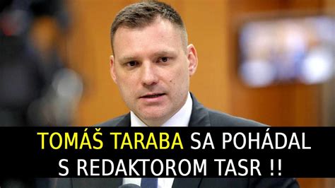 Tom Taraba Sa Poh Dal S Redaktorom Tasr Youtube