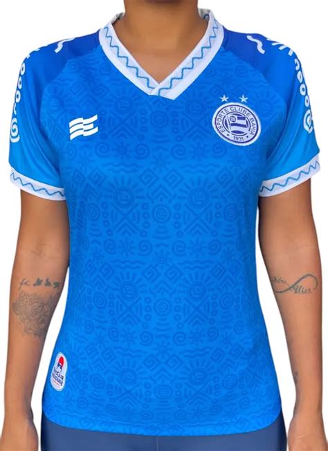 Camisa Novembro Negro Bahia Feminina Azul Royal Loja Do Bahia