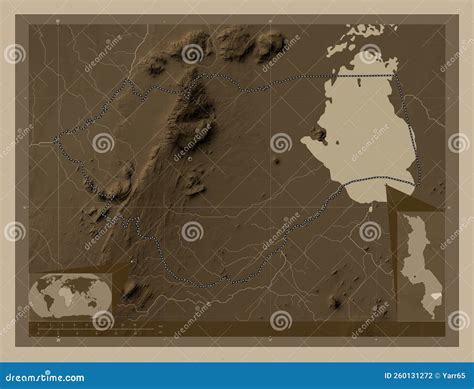 Zomba, Malawi. Sepia. Capital Stock Illustration - Illustration of lilongwe, district: 260131272