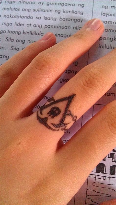 Assassin's Creed IV: Black Flag Tattoo Ring by Shawneigh on DeviantArt