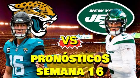 Pronósticos Semana 16 NFL 2022 JAGUARS VS JETS 2022NFL EN ESPAÑOL