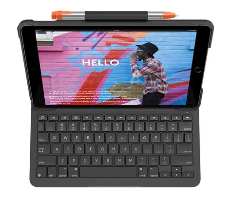 Logitech Slim Folio Ipad Keyboard Case For Ipad And Ipad Air