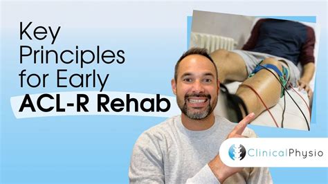 Guidelines For Early Acl R Rehab Expert Physio Explains Youtube