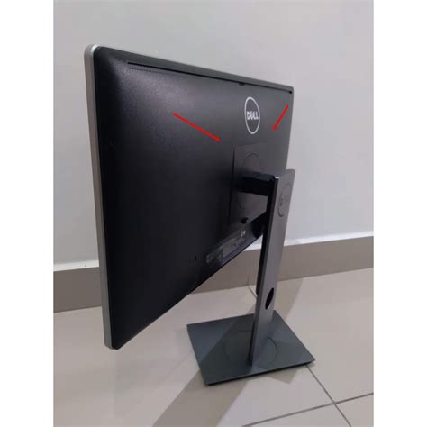 Pé Base Pedestal Suporte Monitor Dell Original De Encaixe Escorrega o