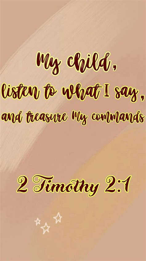 2 Timothy 21 2 Timothy Sayings Bible