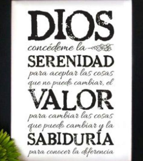 Serenity Prayer In Spanish Complete