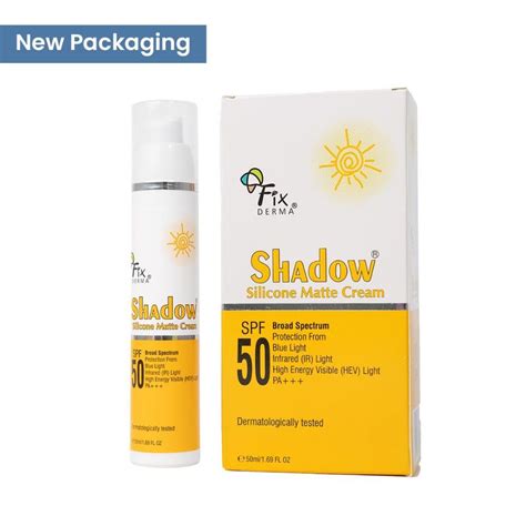 Buy Fixderma Shadow SPF 50 Sunscreen Silicone Matte Cream For Oily Skin