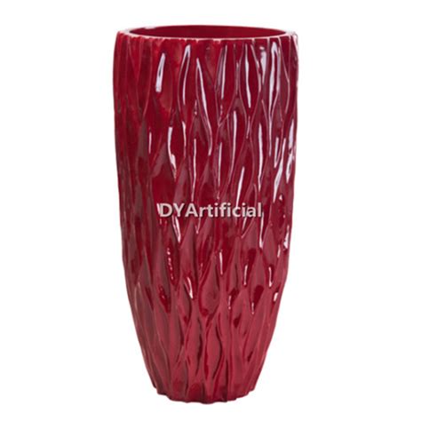 45cm Nice Wave Fiberglass Planter Dyartificial