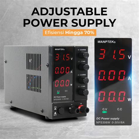 Wanptek Adjustable Power Supply Dc Regulated Switching Power V A