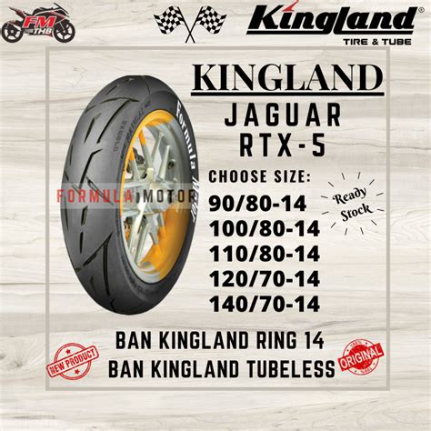 Jual Ban Kingland Reborn Jaguar Rtx Ring Pilih Ukuran Ban