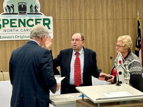 Spencer Aldermen Take Oath Of Office Salisbury Post Salisbury Post