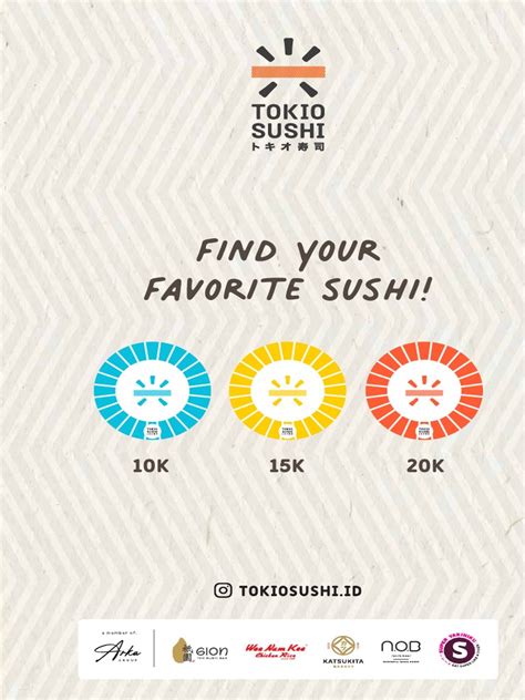 Menu Tokio Sushi | PDF