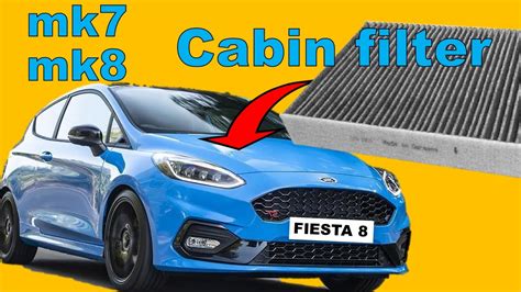 Change Cabin Filter Ford Fiesta Mk Fiesta Mk Cabin Filter Youtube