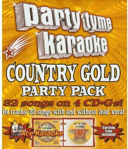 Party Tyme Karaoke Country Gold Party Pack 4 Cd For Sale Online And Instore Mont Albert North Melbou