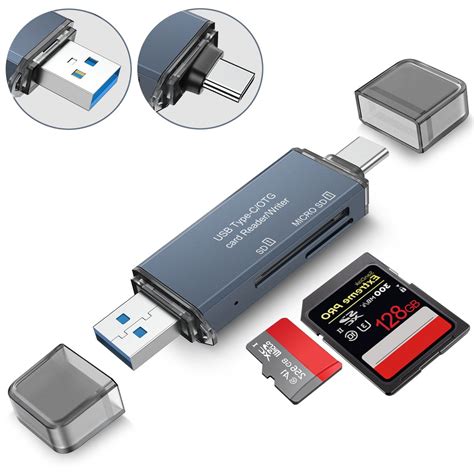 Czytnik Kart Pami Ci Adapter Usb Usb C Microsd Sd W Uniwersalny