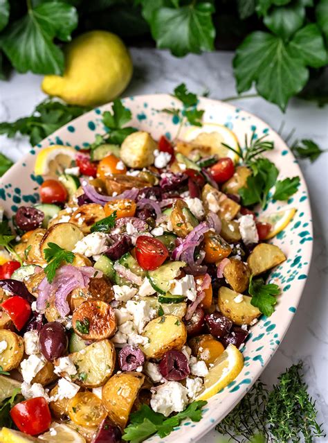 Griechischer Kartoffelsalat Mit Feta Rezept S K Che