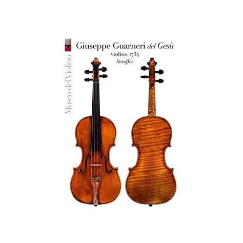 Cartella Giuseppe Guarneri del Gesù violino 1734 Stauffer Folder