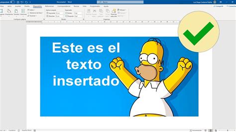 Como Insertar Texto A Una Imagen En Word Youtube