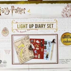 Harry Potter Light up Diary Set - Etsy