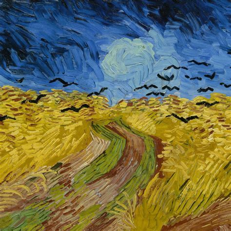 Wheatfield with Crows - Vincent van Gogh - Craft picture framers ...