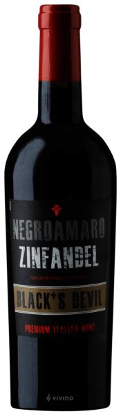 Black S Devil Negroamaro Zinfandel Vivino US