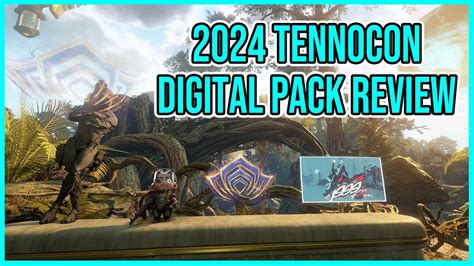 Warframe Tennocon Digital Pack Review Youtube