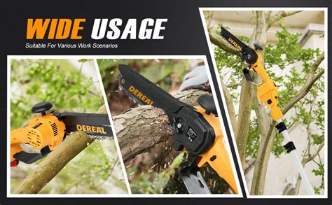 2 In 1 Cordless Pole Saw 6 Brushless Battery Powered Pole Saws For Tree Trimming