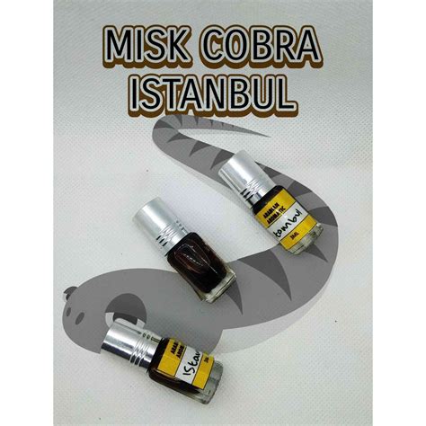 Jual Parfum Sholat Misik Cobra Istanbul Fancy Boquet Ml Parfum Shalat