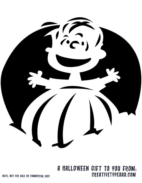 Great Pumpkin Linus Stencil : 10 Cool Pumpkin Stencils Photos ...