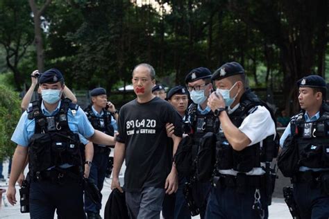 Video Hong Kong Tiananmen Crackdown Activists Artists Taken Away By