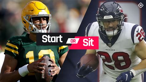 Fantasy Football Start Em Sit Em Week 18 Lineup Advice Best Matchups Dfs Picks Sporting News