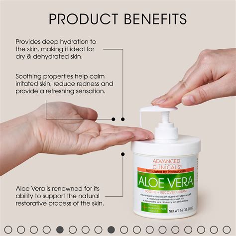 Aloe Vera Soothing Body Cream Advanced Clinicals