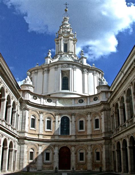 Baroque Wonder Sant Ivo Alla Sapienza By Francesco Borromini