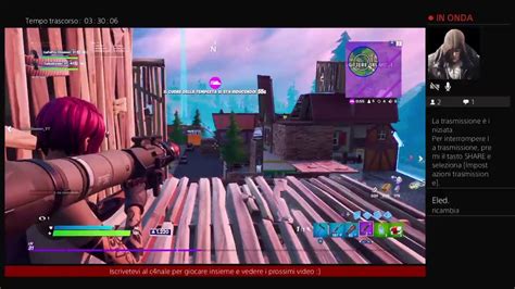 Live Fortnite ITA Giocando Insieme Iscritto E Ricambio 07 03 20 YouTube