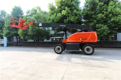 Gtbz12 12m 480kg Hydraulic Electric Telescopic Boom Lift Arm Lift