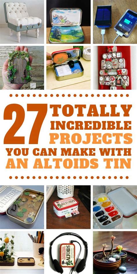 27 Awesome Altoid Tin Projects You Need To Try Projects Crafts Diy Craft Projects