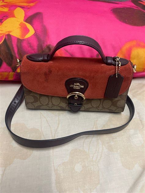 Coach Cleo Top Handle Luxury Bags And Wallets On Carousell