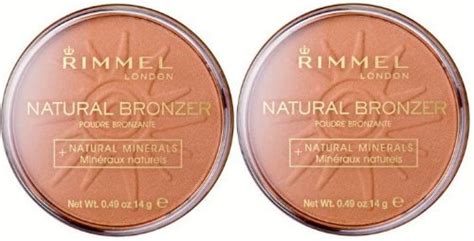 Rimmel Natural Bronzer Natural Minerals Sun Glow 025 Set Of 2