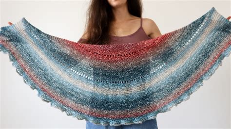 How To Knit The Half Pi Shawl Beginner Friendly Free Pattern The