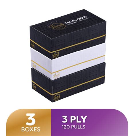 Reach Premium Facial Tissue Box 3 Ply 120 Pulls By 3s Lazada Ph