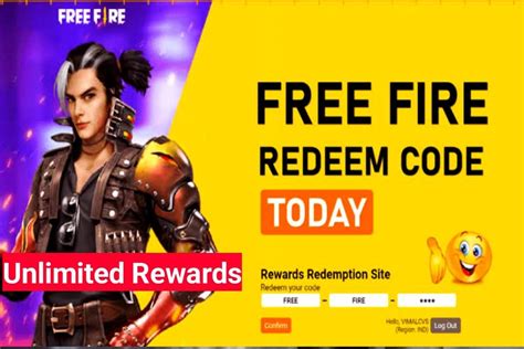 Free Fire Redeem Code Indian Server Today Rewards Redemption Codes