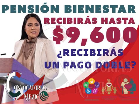 Doble pago en la Pensión Bienestar Descubre si eres uno de los