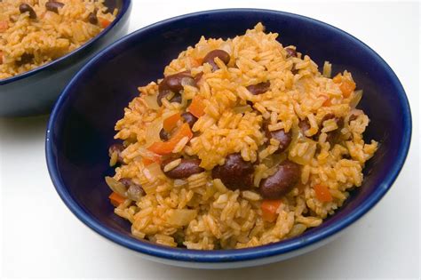 Caribbean Yellow Rice and Pink Beans Recipe