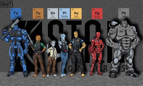 Earth 27 Rosters Metal Men By Roysovitch On Deviantart