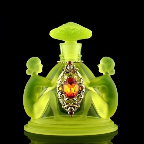 がある Lalique Decorative Perfume Bottle Crystal B086JBXQ71 ルトンエトン