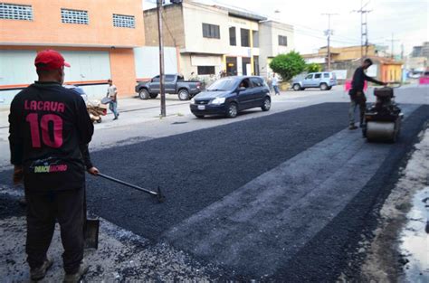 Alcald A Y Gobierno De Carabobo Acent An Plan De Bacheo Y Recuperaci N