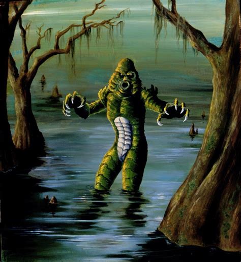 The Creature From The Black Lagoon In 2020 Classic Mo