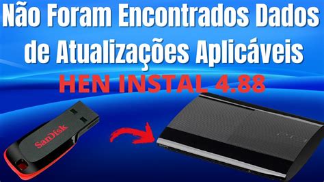 Como Atualizar O Sistema Do Ps Pelo Pen Drive Youtube